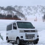 【白山一里野温泉スキー場】アトレーで初めてのスキー車中泊！Car Camping and Skiing at Hakusan Ichirino Onsen Ski Resort!