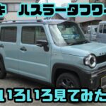 SUZUKI スズキ　ハスラー　タフワイルド　納車前にいろいろ装備チェックしてみた！