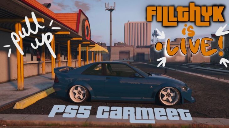 GTA 5 Ps5 Carmeet No modded | takeover | park n’ chill | Join up