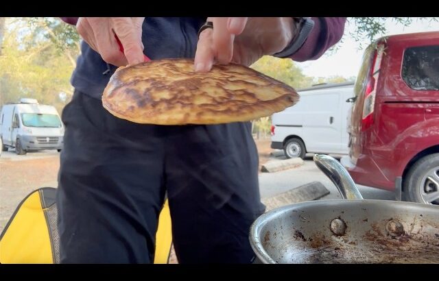 I’m Gluten Free & Eat Einkorn Wheat Sourdough Pancakes Safely. Yummy Van Life Cooking In My Element!