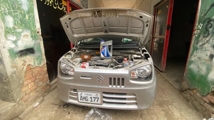 Suzuki alto oil filter and engine oil change