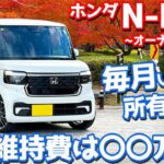 【新型って実際どうよ？】 ホンダ N-BOXカスタム オーナーズレポ！1年間で支払った維持費などを大公開！【HONDA N-BOX CUSTOM Turbo JF5】