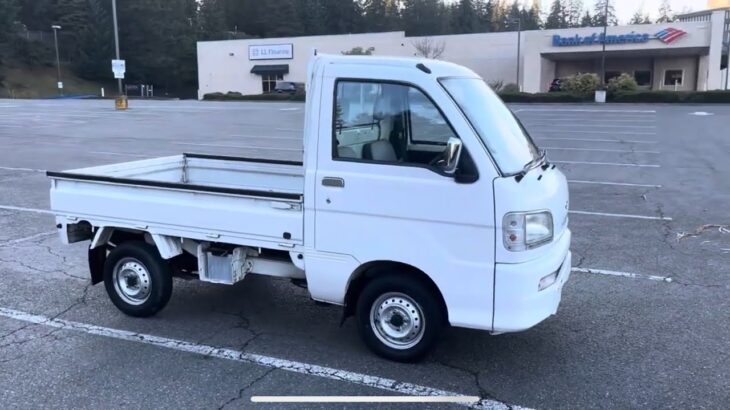 2000 Daihatsu Hijet mini truck S210P 4WD Hi Lo EFI  low mileage