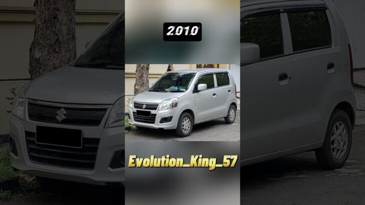 Evolution of Maruti Suzuki Wagon R [2000-2024] | Evolution_King_57 | #Maruti #Suzuki #WagonR