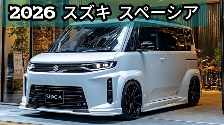 2026年モデルスズキスペーシア: 未来を駆け抜ける革新的なコンパクトカー