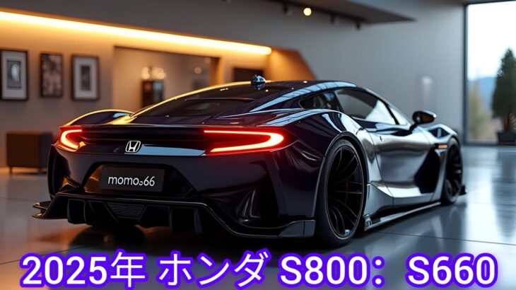 🔥「2025年型ホンダS800 & S660：パフォーマンスとスタイルを再定義する究極のコンパクトスポーツカー！」🔥