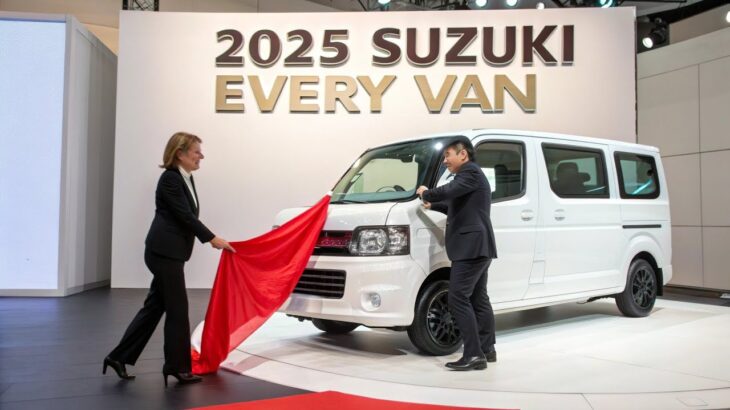 “2025 スズキ・エブリイ バン徹底レビュー！燃費・実用性・価格は？最強の軽バン登場！”