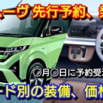 新型ムーヴ 発売開始へ！内外装、グレード別の装備、価格一覧、発売日を紹介！ダイハツ フルモデルチェンジ