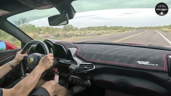 2015 Ferrari 458 Speciale Test Drive (External Audio)