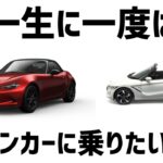 一生に一度はオープンカーに乗りたい人へ