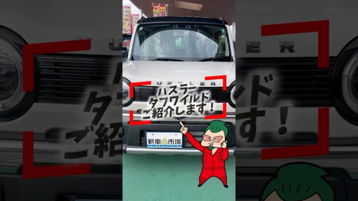 ハスラータフワイルド サクッとご紹介#ハスラータフワイルド #ハスラー #ハスラー女子 #辰己モータース #オートステーションtatsumi #カーリース #月々1万円