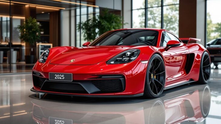 2025年型ポルシェ718ボクスター最新情報！ついに登場！