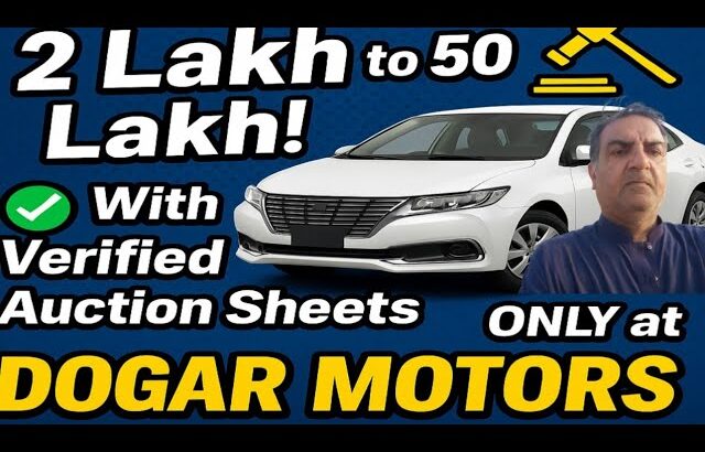 DOGAR MOTORS, Second hand car Auction Sheat k Sath Hi Car Auction Hogi.