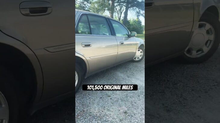 Grandma or Gangster? | 2000 Cadillac Deville | 101,500 original miles | NorthStar 32v V8 power |