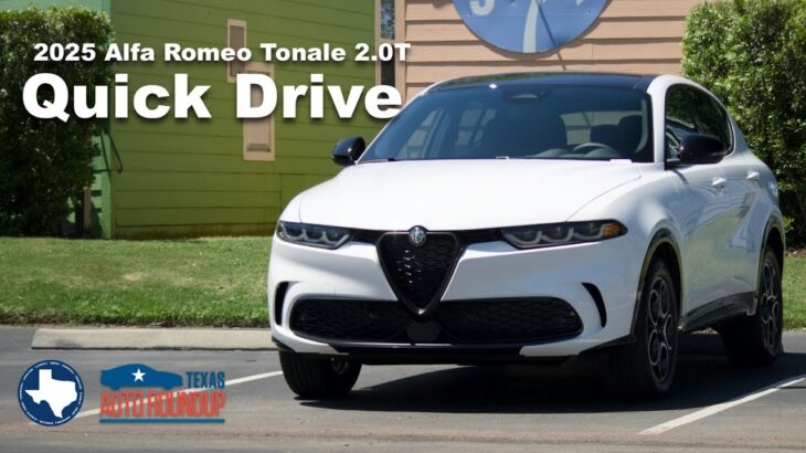 Quick Drive in the 2025 Alfa Romeo Tonale 2.0 Turbo