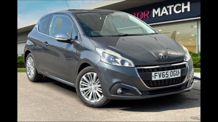 Used Peugeot 208 1.2 PureTech Allure Euro 6 3dr – FV65OGU- Motor Match Crewe