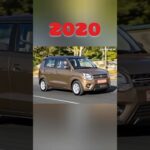 evolution of maruti Suzuki WagonR #old #vs #new #model #viral #shorts #shortsfeed #youtubeshorts