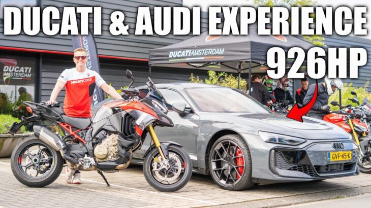 Audi & Ducati Experience – 926HP RS e-tron + 216HP Panigale V4S Madness!