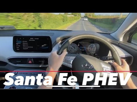 2023 265 BHP Santa Fe PHEV 4WD Mini test drive and walk round video