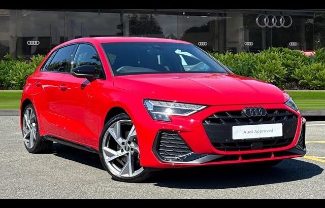 2024 Approved Used Audi A3 Sportback Black Edition 35 TFSI 150 PS 6-speed | Stoke Audi