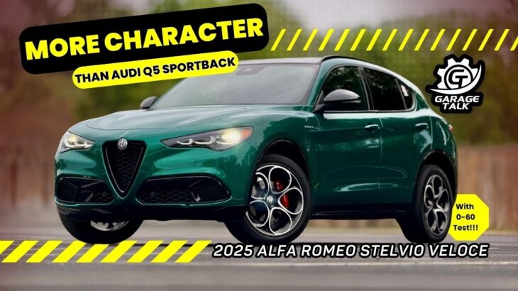 2025 Alfa Romeo Stelvio Veloce AWD // More Character than Audi