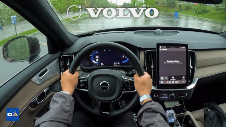 2025.5 Volvo XC90 T8 AWD Ultra | POV Test Drive Impressions & Review | 4K