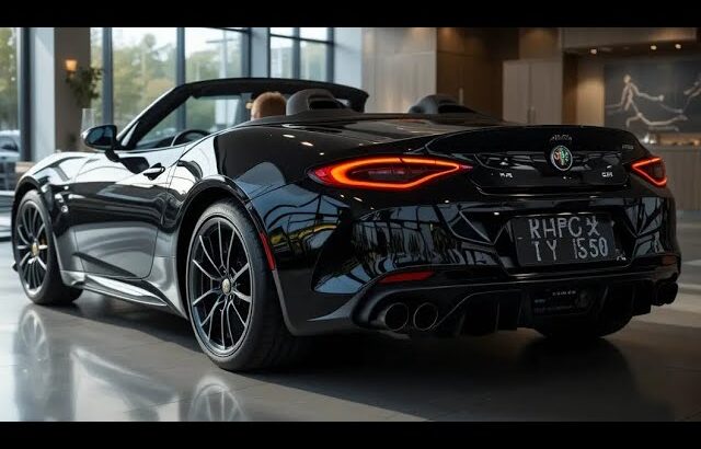 “2026 Alfa Romeo Spider: A Wild Return to Pure Driving Passion”