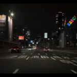 4K ドライブ / 夜の大阪 阪神高速１２号守口線～１号環状線～11号池田線 梅田 / Osaka Japan Drive