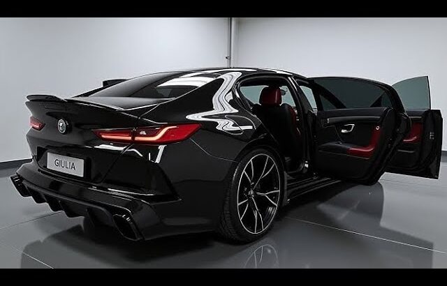 “The 2025 Alfa Romeo Giulia Is Finally HERE — And It’s SHOCKING Everyone!”