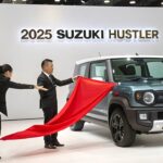 2025年スズキハスラーが登場 新しいハイブリッドエンジン搭載 スタイリッシュな軽自動車 日本で人気の燃費良好な都市型SUV代替車