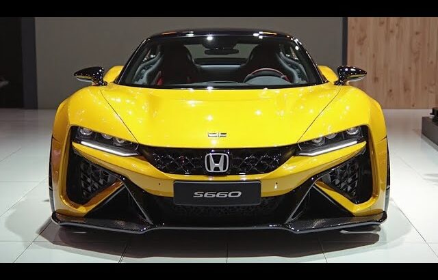 2025年式ホンダS660がヤバすぎる 軽の常識を完全にぶち壊した！