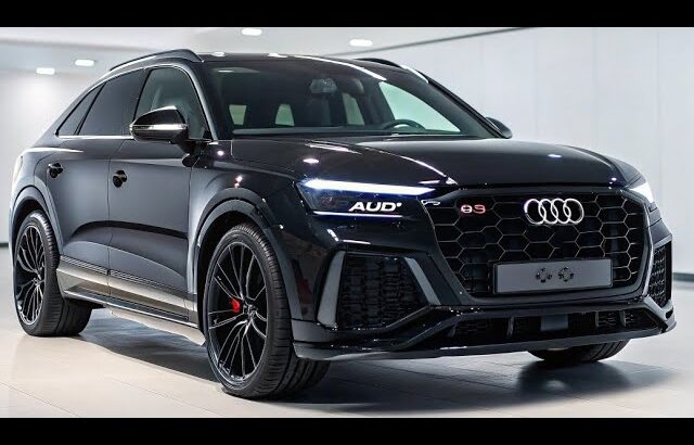 「【速2025年型Audi RS Q8がSUVの常識を破壊した…これが未来のモンスター.