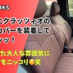 【タフト】シートカバー「クラッツィオ ライン」を装着！ワンポイント解説です！