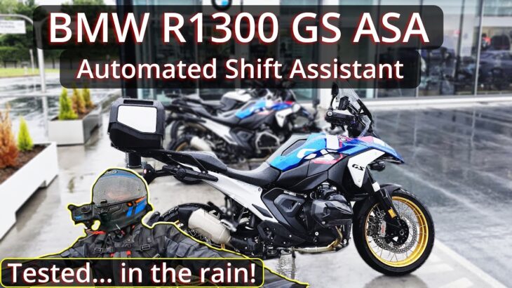 BMW R1300 GS ASA – First Ride with the Automated Shift Assistant
