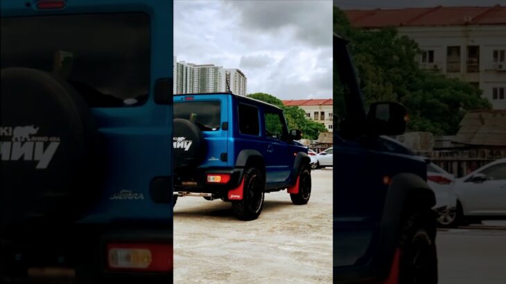 SUZUKI JIMNY BLUE AT 4X4 OFFROAD MODIFIED #otomotif #suzuki #jimny #katana #shorts #shortsfeed #fyp