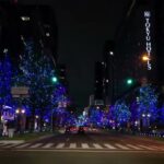 8K ドライブ 金曜夜の大阪 御堂筋 / Osaka Japan Drive