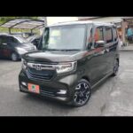 H30年式　N-BOXカスタム660G・EXターボ ホンダセンシング　プレミアムグラマラスブロンズパール　走行73725ｋｍ　車検2年付き　支払総額１０５万円