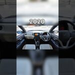 evolution of suzuki wagon R interior (2005-2025) #shorts