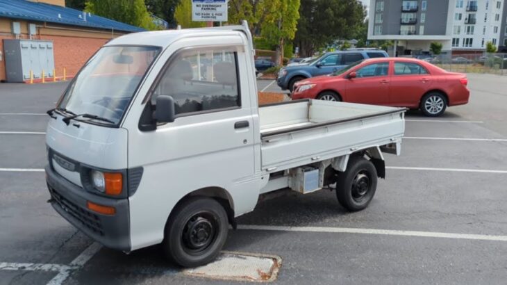 1995 Daihatsu Hijet Kei truck AT RWD EFI low miles