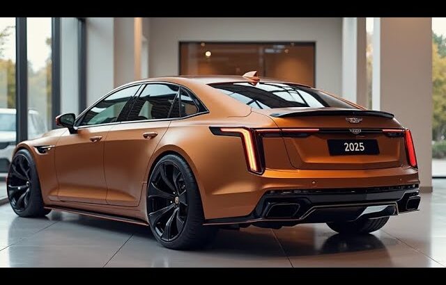 2025 Cadillac CTS Officially Unveiled, First Look