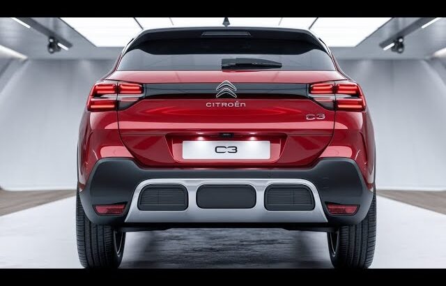 2025 Citroën C3 looks like an SUV… but wait till you see the price