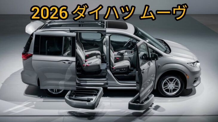 2026 ダイハツ ムーヴ 新型モデル完全解説！日本発売へ【最新情報】