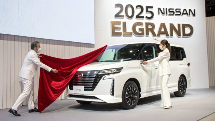 【新型】2025年 日産エルグランド徹底レビュー！豪華内装＆最新技術がヤバすぎる！