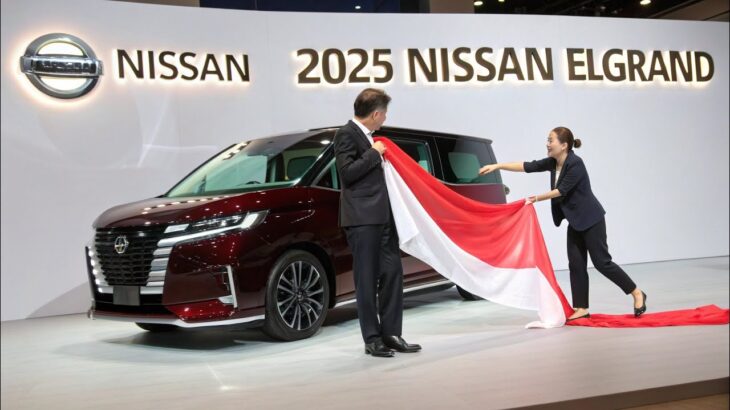 「新型日産エルグランド2025年モデル徹底解説！豪華内装・進化した安全性能・価格もチェック！」