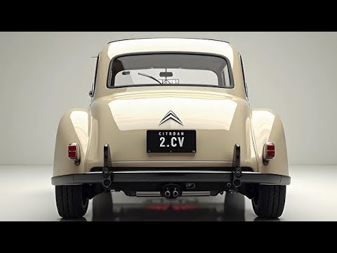 Retro Legend Reborn: 2026 Citroën 2CV EV Shocks Everyone!🚗💨