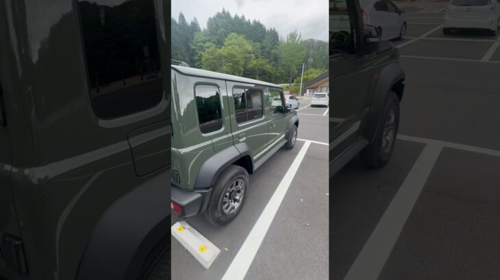 【ジムニーノマド】 スズキジムニーの2列目意外と乗れるかも、しかーしタイヤがまる見えです！！　#ジムニー #ノマド #ジムニー男子