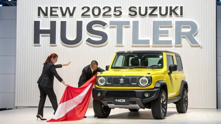 新型スズキ・ハスラー2025年モデル登場！進化した軽クロスオーバーを解説