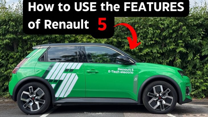 NEW 2025 How to USE the Renault 5. EVERYTHING you NEED to know!