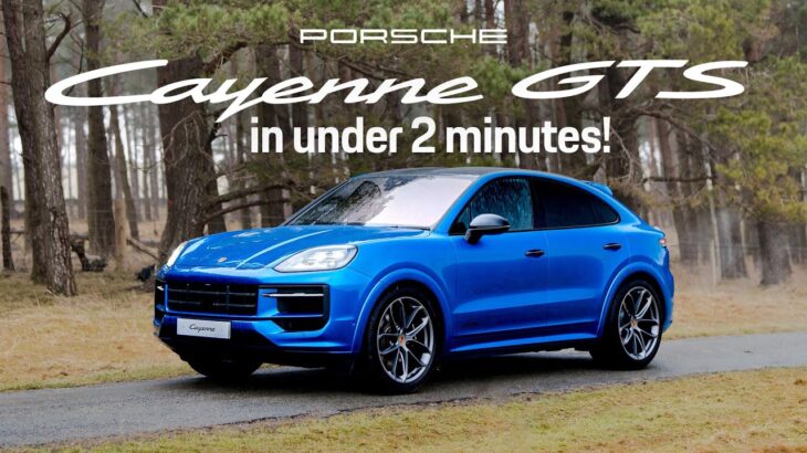 Porsche Cayenne GTS in UNDER 2 Minutes! | Quick-Fire Walkaround