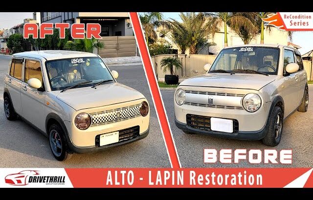 Suzuki Alto Lapin Restoration Local Purchased – Car Sale Purchase Business & Maintenance in Pakistan